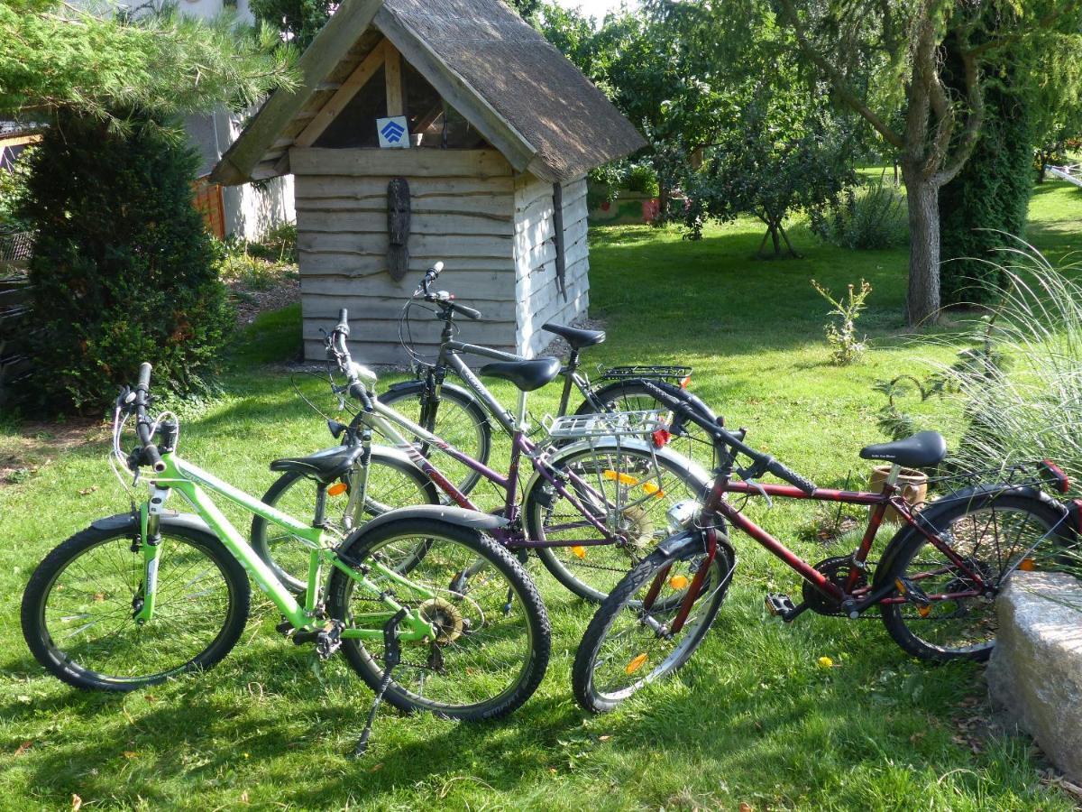 "Balmgarten" Im Naturpark Usedom, Bio Solarhaus Mit Grossem Garten Exterior foto